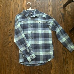 Multi blue Columbia flannel
